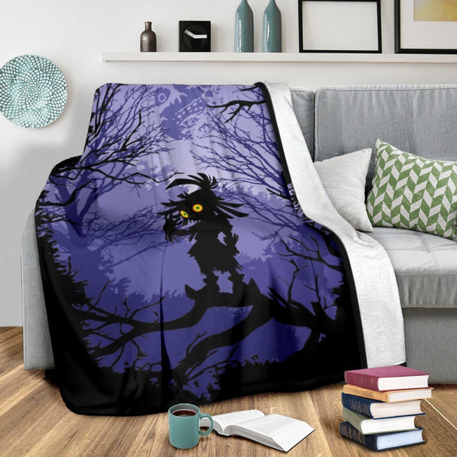 Legend Of Zelda Fleece Blanket Majora's Mask Darkness 3 - PerfectIvy