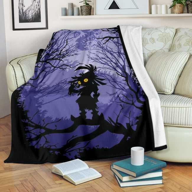 Legend Of Zelda Fleece Blanket Majora's Mask Darkness 1 - PerfectIvy