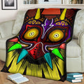 Legend Of Zelda Majora's Mask Fleece Blanket Gamer Fan Gift 2 - PerfectIvy