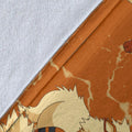 Let's Go Arcanine Pokemon Fleece Blanket For Fan Gift 8 - PerfectIvy