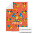 Let's Go Charizard Pokemon Fleece Blanket Gift Idea For Fan 7 - PerfectIvy