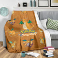 Let's Go Dragonite Pokemon Fleece Blanket Funny Gift For Fan 4 - PerfectIvy