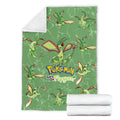 Let's Go Flygon Pokemon Fleece Blanket Funny Gift For Fan 7 - PerfectIvy
