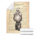 Lyric Grim Grinning Ghost Oogie Boogie Fleece Blanket 4 - PerfectIvy