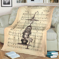 Lyric Grim Grinning Ghost Shock Fleece Blanket 2 - PerfectIvy