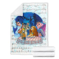 Lyric Song Lady And The Tramp Fleece Blanket 4 - PerfectIvy