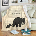 Lyric Song Mom Love Dumbo Fleece Blanket For Bedding Decor 1 - PerfectIvy