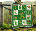 Merry Xmas Turtle Quilt Blanket Funny Xmas Gift Turtle Lover 8 - PerfectIvy