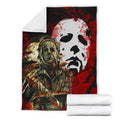 Michael Myers Fleece Blanket For Horror Bedding Decor 4 - PerfectIvy
