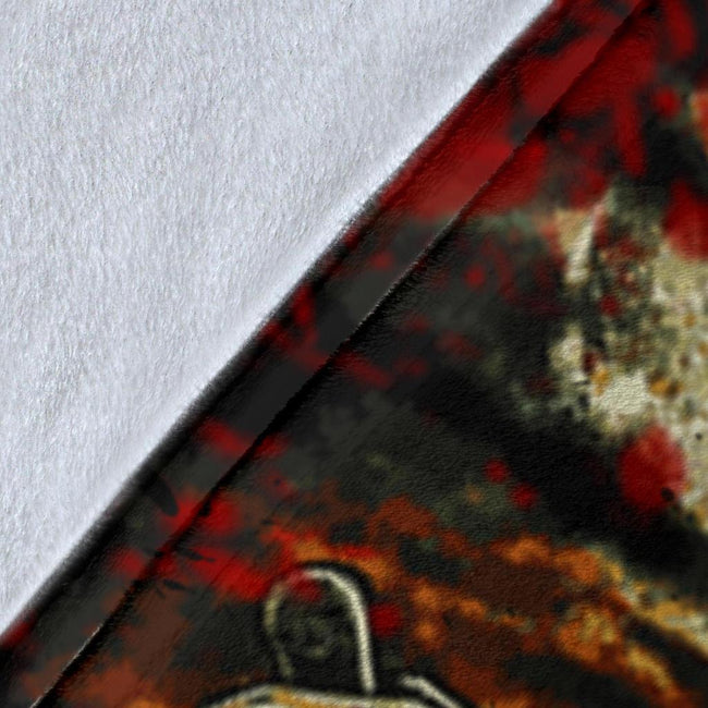 Michael Myers Fleece Blanket For Horror Bedding Decor 5 - PerfectIvy
