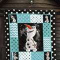 Olaf Quilt Blanket Cute Gift Idea For Cartoon Fan 5 - PerfectIvy