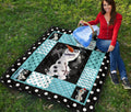 Olaf Quilt Blanket Cute Gift Idea For Cartoon Fan 6 - PerfectIvy
