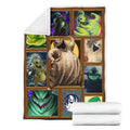 Oogie Boogie Fleece Blanket The Nightmare Fan Gift Idea 7 - PerfectIvy