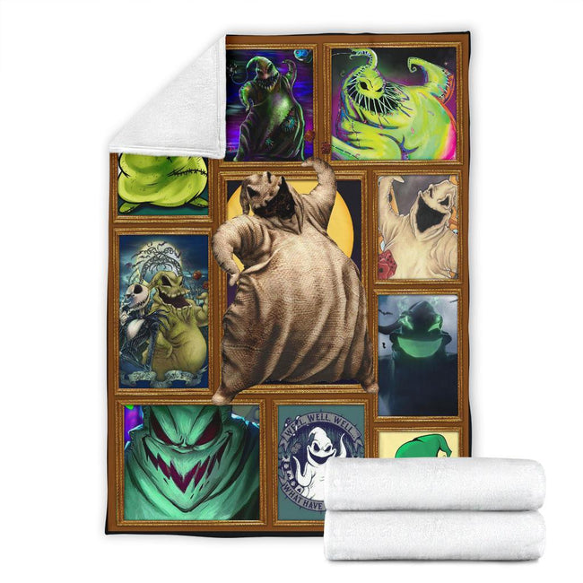 Oogie Boogie Fleece Blanket The Nightmare Fan Gift Idea 7 - PerfectIvy