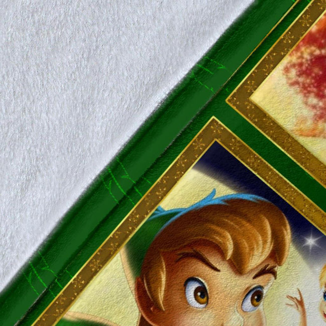 Peter Pan Fleece Blanket Funny Gift Idea 5 - PerfectIvy