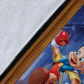 Pinocchio Fleece Blanket Amazing Cartoon Fan Gift Idea 8 - PerfectIvy