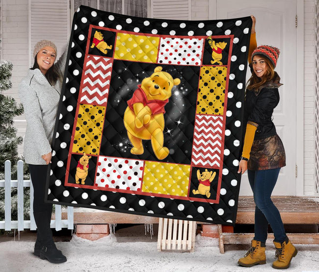 Pooh Quilt Blanket For Fan Winnie The Pooh 2 - PerfectIvy