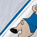 Porky Pig Fleece Blanket Looney Tunes Cartoon Fan 8 - PerfectIvy