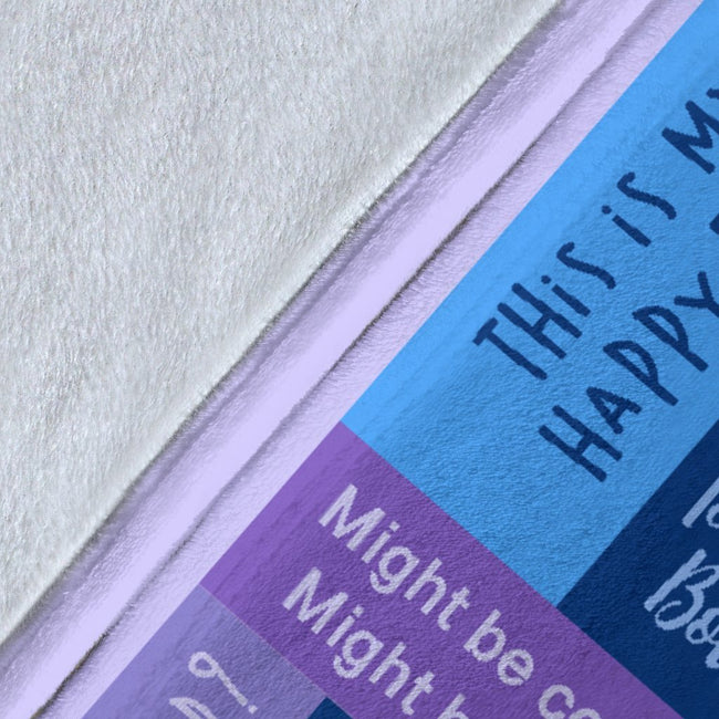 Quotes Eeyore Fleece Blanket Funny Gift Idea 5 - PerfectIvy