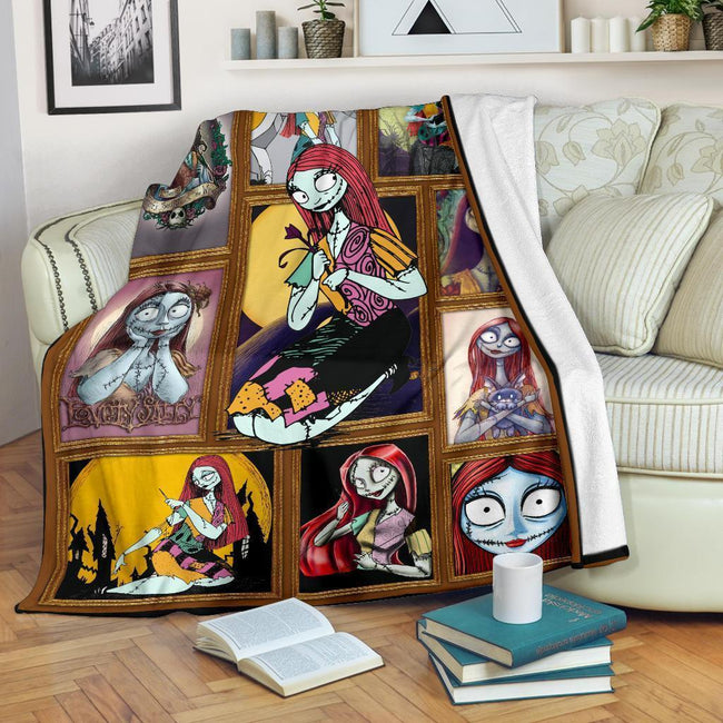 Sally Fleece Blanket The Nightmare Before Christmas Fan Gift 2 - PerfectIvy