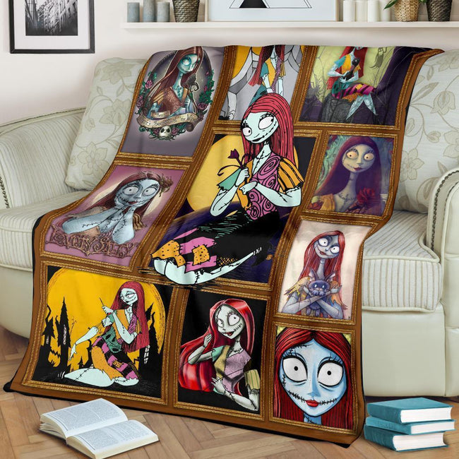 Sally Fleece Blanket The Nightmare Before Christmas Fan Gift 3 - PerfectIvy