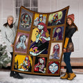 Sally Fleece Blanket The Nightmare Before Christmas Fan Gift 6 - PerfectIvy