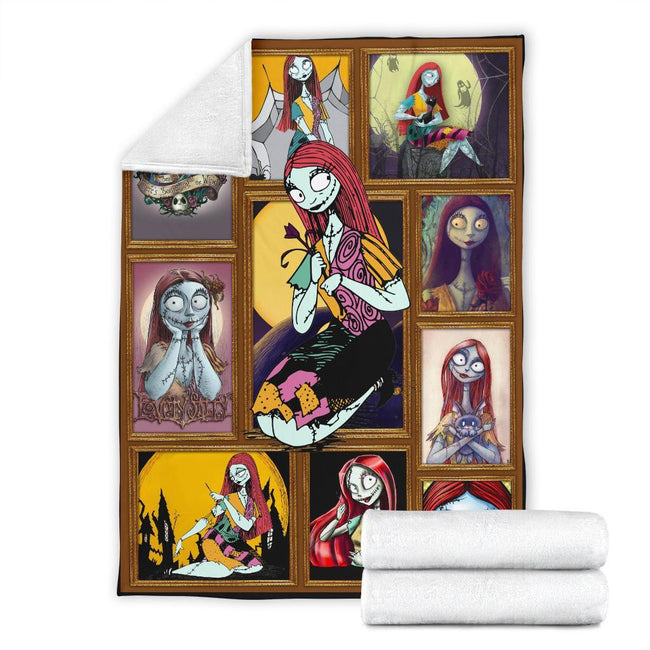 Sally Fleece Blanket The Nightmare Before Christmas Fan Gift 7 - PerfectIvy