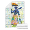 Song Lyric Mary Poppins Fleece Blanket For Bedding Decor 4 - PerfectIvy