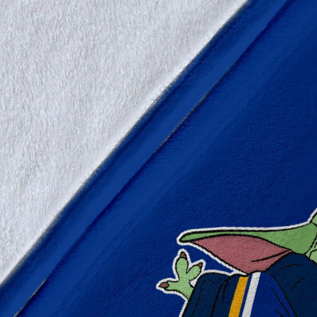 St. Louis Blues Baby Yoda Fleece Blanket The Force Strong 8 - PerfectIvy