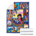 Stitch And Lilo Best Friends Fleece Blanket Gift For Fan 4 - PerfectIvy