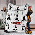 Sylvester Fleece Blanket Looney Tunes Cartoon Fan Gift 6 - PerfectIvy