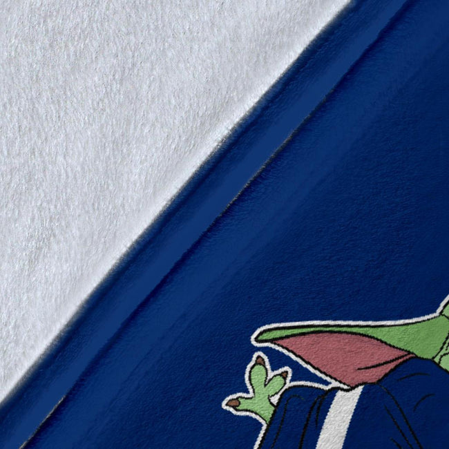 Tampa Bay Lightning Baby Yoda Fleece Blanket The Force Strong 8 - PerfectIvy