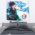 Tanjiro Warding Masks Tapestry Kimetsu No Yaiba Anime Fan 3 - PerfectIvy