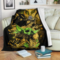 The Mandalorian Baby Yoda Fleece Blanket Star Wars Fan 2 - PerfectIvy