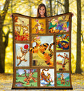 Tigger Fleece Blanket For Winnie The Pooh Friends Fan Gift 1 - PerfectIvy