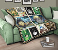 Totoro Quilt Blanket Custom Anime My Neighbor Totoro Home Bedding 10 - PerfectIvy