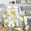 Tweety Fleece Blanket Looney Tunes Cartoon Fan Gift 4 - PerfectIvy