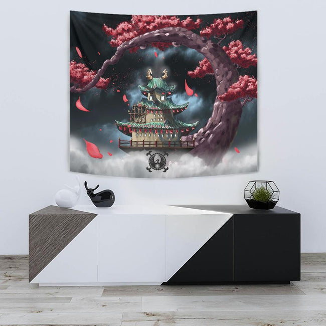 Wano's Flower Capital Tapestry For One Piece Fan Gift 2 - PerfectIvy