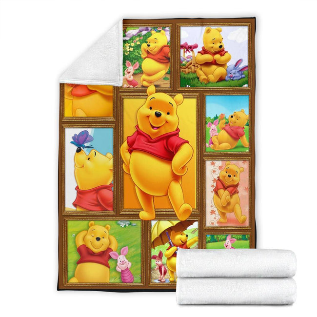 Winnie The Pooh Fleece Blanket Amazing Gift Idea For Fan 7 - PerfectIvy