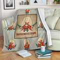 Yosemite Sam Fleece Blanket Funny Cartoon Cowboy 2 - PerfectIvy