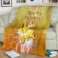 You Are Electrifying Jolteon Fleece Blanket 2 - PerfectIvy
