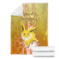 You Are Electrifying Jolteon Fleece Blanket 4 - PerfectIvy