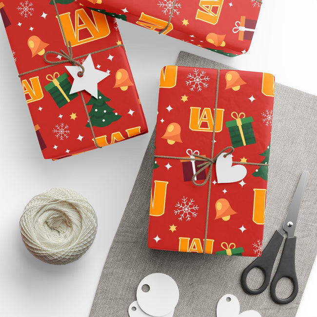 PT29102533 Holiday Gift Wrap with Christmas Design UA Academy