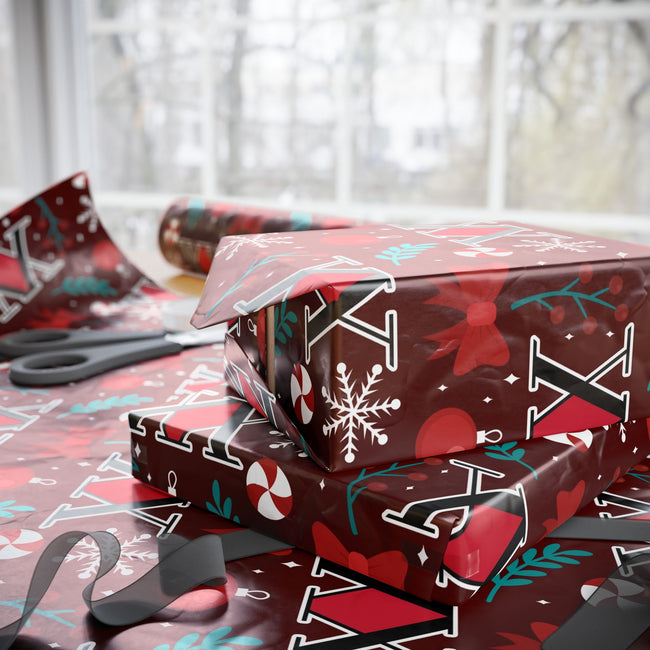 PT29102511 Holiday Gift Wrap with Christmas Design Hunter x Hunter