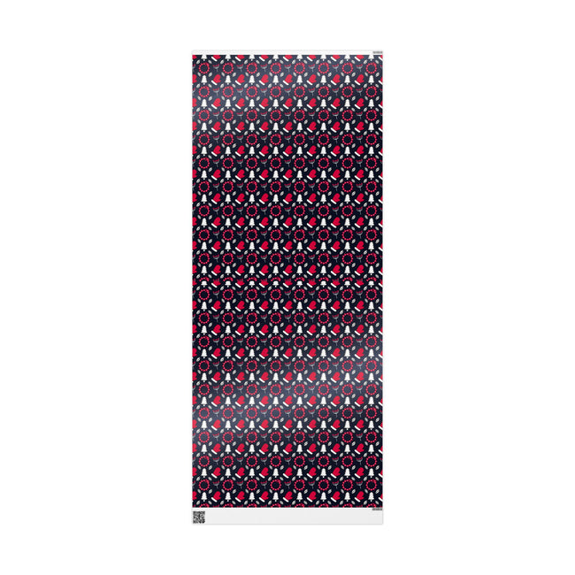 PT29102556 Holiday Gift Wrap with Christmas Design Meliodas Dragon Tattoo
