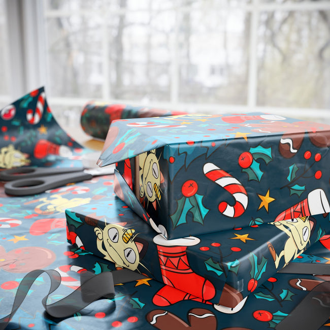 PT300925019 Holiday Gift Wrap with Christmas Design