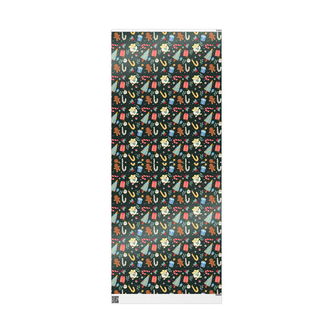 PT300925020 Holiday Gift Wrap with Christmas Design