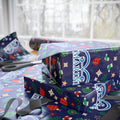 PT29102510 Holiday Gift Wrap with Christmas Design Marine Emblem