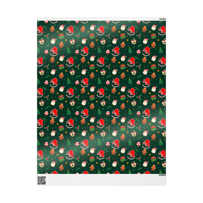 PT29102542 Holiday Gift Wrap with Christmas Design NERV