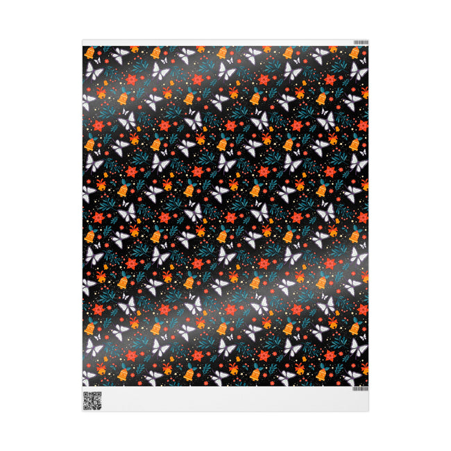 PT29102524 Holiday Gift Wrap with Christmas Design Insect Hashira
